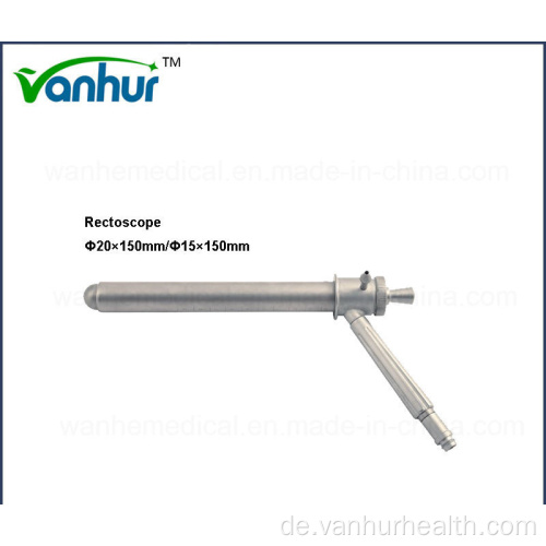 Chirurgische Instrumente Starres Proktologie-Rektoskop/Proktoskop